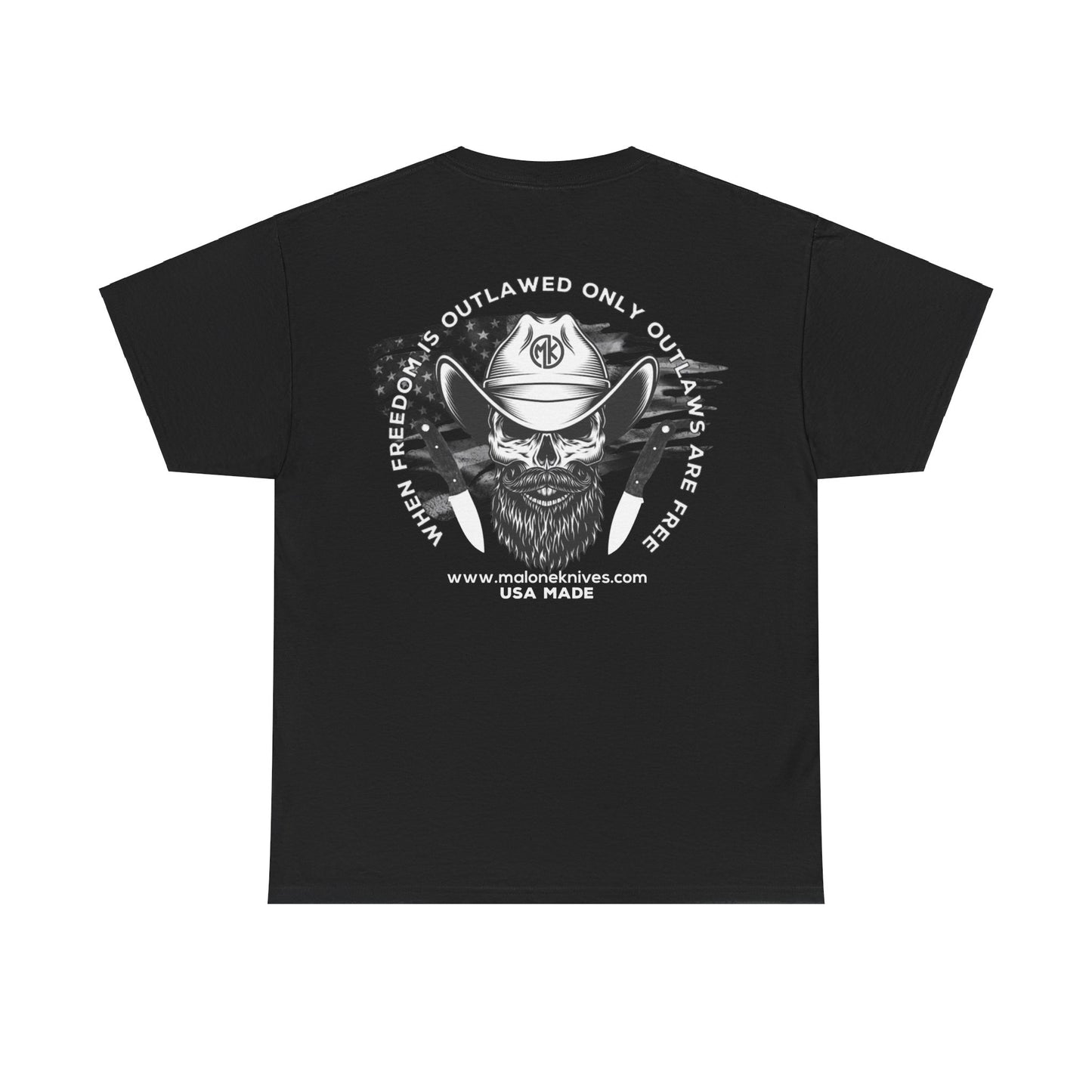 
                  
                    Unisex Heavy Cotton Tee - Outlaw Cowboy
                  
                